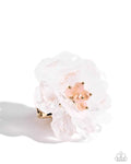 Petal Privilege - White Ring - Paparazzi Accessories