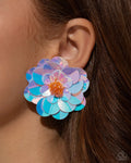 Floating Florals - Multi Earring  - Paparazzi Accessories