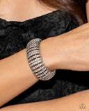 Appealing A-Lister - White Bracelet - Paparazzi Accessories