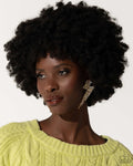 Electric Effulgence - Gold Earring  - Paparazzi Accessories