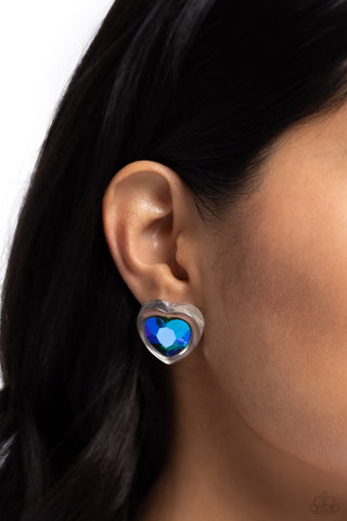 Heart-Pounding Haute - Green Earring 💚  - Paparazzi Accessories