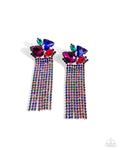 Blinding Blend - Multi Earring  - Paparazzi Accessories