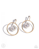 Boldly Balanced - Multi Hoop Earring - Paparazzi Accessories