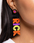 Halloween Hallmark - Multi Earring - Paparazzi Accessories