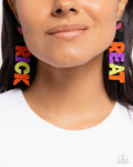 Halloween Hallmark - Multi Earring - Paparazzi Accessories