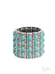 The Ebony 2022 Paparazzi Zi Collection - Silver Necklace & All - Natural Glow Bracelet