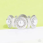 Paparazzi Accessories - Summer Serenade - White Pearl Bracelet