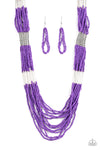 Paparazzi Accessories - Let It BEAD - Purple Necklace