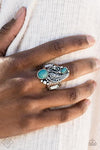 Simply Santa Fe Turquoise Complete Trend Blend Fashion Fix Set (August 2020) - Paparazzi Accessories
