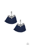 Paparazzi Accessories - Formal Flair Blue Post Earring