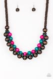 Paparazzi Accessories - Caribbean Cover Girl - Multi Necklace