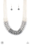 Paparazzi Accessories - Lady In Waiting - Pearl Necklace (Blockbuster)