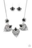 Paparazzi Accessories - Miss YOU-niverse - Black Necklace (Blockbuster)