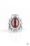 Paparazzi Fairytale Flair - Purple Cat's Eye Stone - Ring