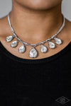 Paparazzi Accessories - Love At FIERCE Sight - White Necklace