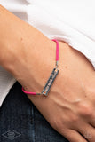 Paparazzi Accessories  - Have Faith - Pink Inspirational Bracelet