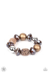 Paparazzi Accessories - All Cozied Up Copper Bracelet