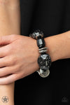 Paparazzi Accessories - Glaze of Glory - Black Bracelet (Blockbuster)