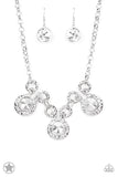 Paparazzi Accessories - Hypnotized - Silver Necklace (Blockbuster)