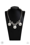 Paparazzi Accessories - Hypnotized - Silver Necklace (Blockbuster)