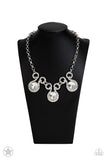 Paparazzi Accessories - Hypnotized - Silver Necklace (Blockbuster)