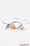 Paparazzi Accessories  - What On Earth? - Orange Bracelet