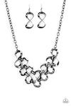 Paparazzi Accessories - Work, Play, and Slay - Black Necklace