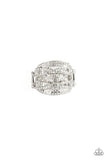 Paparazzi Accessories - The Money Maker - White Rhinestone Ring