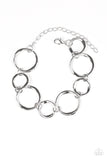 Paparazzi Accessories - Metal Melody - Silver Bracelet