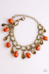 Walk With Nature - Orange Bracelet