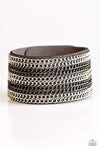 Paparazzi Accessories - GLAM Of Steel - Silver Bracelet