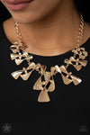 Paparazzi Accessories - The Sands of Time - Gold Necklace (Blockbuster)