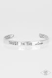 Paparazzi Accessories - I Put My Trust In You - Silver Bracelet