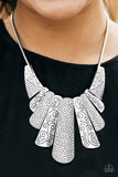 Paparazzi Accessories - Untamed - Silver Necklace