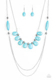 Paparazzi Accessories - Me Mother Nature - Blue Necklace