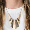 Paparazzi Accessories - Cave Girl Grotto - Gold