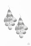 Paparazzi Accessories - Iconic Illumination - Silver Earring