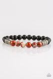 Paparazzi Accessories - Energetic - Multi Orange Urban Bracelet