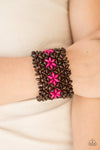 Paparazzi Accessories - Bahama Babe - Pink Bracelet