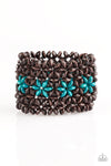 Paparazzi Accessories - Bahama Babe - Blue Bracelet