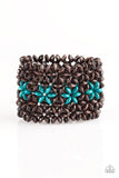 Paparazzi Accessories - Bahama Babe - Blue Bracelet