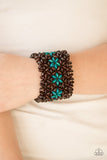 Paparazzi Accessories - Bahama Babe - Blue Bracelet