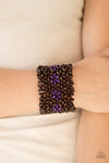 Paparazzi Accessories - Bahama Babe - Purple Bracelet