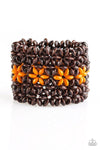 Paparazzi Accessories - Bahama Babe - Orange Bracelet
