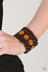 Paparazzi Accessories - Bahama Babe - Orange Bracelet
