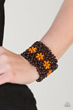 Paparazzi Accessories - Bahama Babe - Orange Bracelet