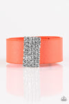 Walk The CATWALK - Orange Bracelet