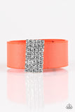 Walk The CATWALK - Orange Bracelet