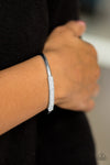 Paparazzi Accessories - CACHE Only - White Bracelet