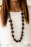 Paparazzi Accessories - Yes We CANCUN! - Brown Necklace